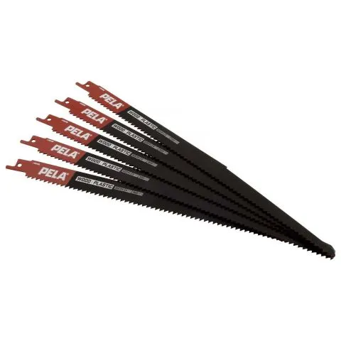 Erbjudande 488388 PELA Tigersågblad 300 mm, 6 TPI, 5-pack
